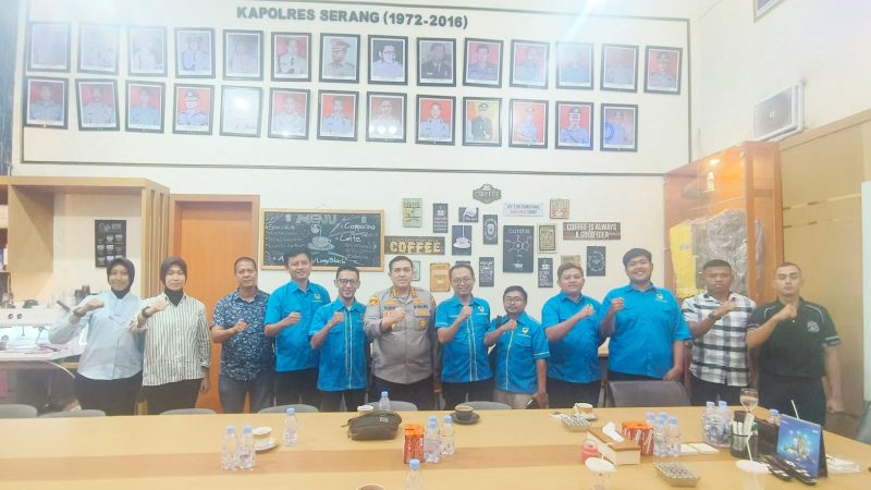 Kapolresta Ajak KNPI Kota Serang Lawan Aksi Premanisme