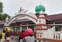 Penampakan Alun-alun Barat Kota Serang sebelum dilakukan revitalisasi I Dok. Roy-BNC