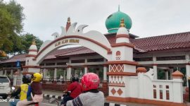 Penampakan Alun-alun Barat Kota Serang sebelum dilakukan revitalisasi I Dok. Roy-BNC