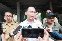Walikota Serang, Budi Rustandi, saat diwawancarai awak media I Dok. Roy-BNC