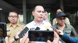 Walikota Serang, Budi Rustandi, saat diwawancarai awak media I Dok. Roy-BNC