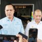 Wabup Serang Najib Hamas usai mengunjungi Walikota Serang Budi Rustandi di Puspemkot Serang, Jumat 30 Januari 2026.