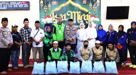 Kegiatan peringatan Isra Mi’raj Nabi Muhammad SAW 1447 H/2026 M yang berlangsung di Masjid Al Latif Mapolresta Tangerang l Dok. Munjul-BNC