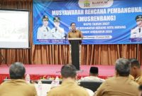 Sekretaris Daerah (Sekda) Kota Serang, Nanang Saefudin, dalam acara Musrenbang RKPD tahun 2027 tingkat Kecamatan Serang I Dok. Roy-BNC 