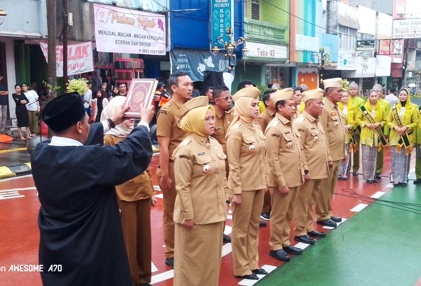 Para Pejabat Pimpinan Tinggi Pratama dan Pejabat Administrator Kota Serang di Royal Baroe I Dok. Roy-BNC