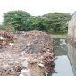 Penampakan bangli di sepadan sungai Kroya, Kelurahan Kasunyatan, Kecamatan Kasemen, Kota Serang, setelah dilakukan pembongkaran I Dok. Roy-BNC