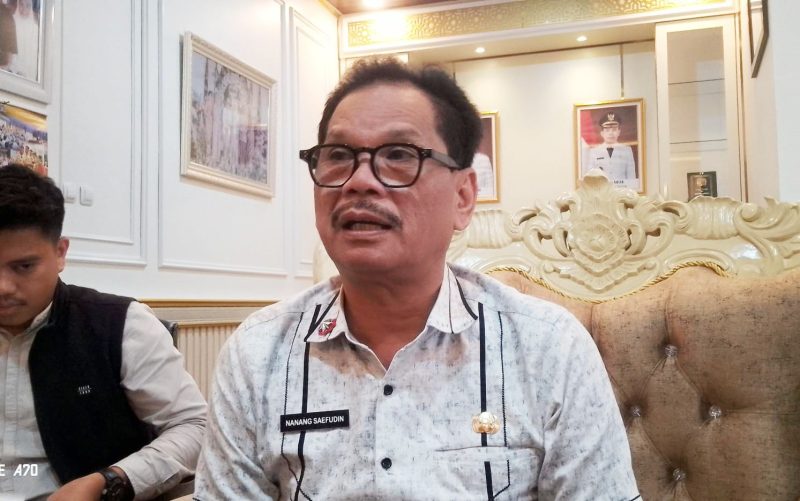 Sekretaris Daerah Kota Serang, Nanang Saefudin, saat ditemui di ruang kerjanya I Dok. Roy-BNC