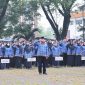 ASN di lingkungan Pemkot Serang saat mengikuti apel pagi I Dok. Istimewa