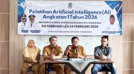 BLK Kota Tangerang menutup pelatihan AI bersertifikat BNSP l Dok. Istimewa