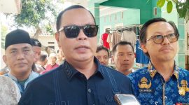 Walikota Serang Budi Rustandi saat wawancarai awak media I Dok. Roy-BNC