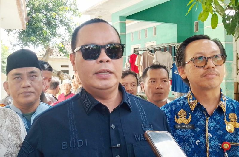 Walikota Serang Budi Rustandi saat wawancarai awak media I Dok. Roy-BNC