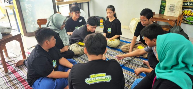 saat kegiatan terakhir komunitas Greenfinity, pada Minggu, 1 February 2026. | Dok. Difeni - BNC