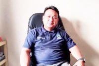 Kepala Dinas Pemberdayaan Perempuan, Perlindungan Anak, dan Pengendalian Penduduk Keluarga Berencana (DP2KBP3A) Pandeglang, Gimas Rahadian, saat ditemui di kantornya pada Selasa, 3 Februari 2026. | Dok. Difeni - BNC 