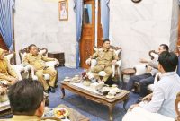 Dewan Penasihat PT PWI 1 melakukan kunjungan ke Pendopo Bupati Serang l Dok. Istimewa 