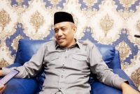Wakil Ketua DPRD Kota Serang, Roni Alfanto, saat diwawancarai awak media I Dok. Roy-BNC