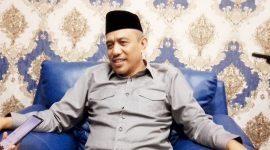 Wakil Ketua DPRD Kota Serang, Roni Alfanto, saat diwawancarai awak media I Dok. Roy-BNC