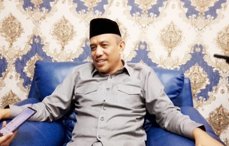 Wakil Ketua DPRD Kota Serang, Roni Alfanto, saat diwawancarai awak media I Dok. Roy-BNC