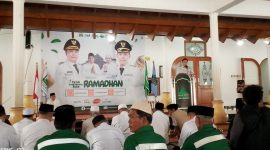 Asda I Bidang Hukum Kota Serang, Subagyo, saat memberikan sambutan I Dok. Roy-BNC