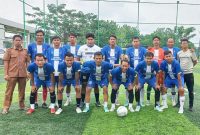Para pemain Dindik FC saat foto bersama sebelum laga I Dok. Roy-BNC
