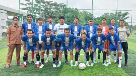 Para pemain Dindik FC saat foto bersama sebelum laga I Dok. Roy-BNC
‎