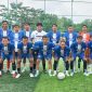 Para pemain Dindik FC saat foto bersama sebelum laga I Dok. Roy-BNC
‎
