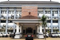 Penampakan kantor Badan Pengelolaan Keuangan dan Aset Daerah (BPKAD) Kota Serang I Dok. Roy-BNC