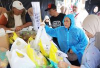 Bazar Ramadan di Tangsel, warga antusias meski hujan l Dok. Istimewa