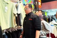 Tangkapan layar Walikota Serang, Budi Rustandi, saat mengunjungi salah satu booth dalam acara BCF 2026 I Dok. Roy-BNC