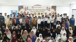 DPD REI Banten menggelar buka puasa bersama dan santunan anak yatim dan kaum duafa di bulan Ramadan l Dok. Dwi MY-BNC