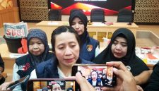 Kasubdit IV Renakta Ditreskrimum Polda Banten, AKBP Irene Missy, saat diwawancarai awak media usai konferensi pers di Aula Ditreskrimum Polda Banten I Dok. Roy-BNC