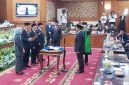 Suasana pelantikan dan pengambilan sumpah janji jabatan, Ahmad Yamin, anggota baru hasil PAW DPRD Kabupaten Serang sisa masa periode 2024-2029 I Dok. Roy-BNC