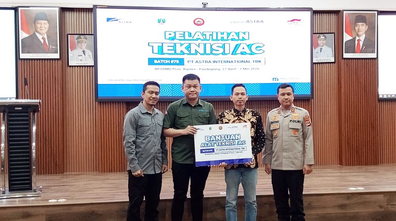 19 mantan narapidana kasus terorisme dari Pandeglangmengikuti pelatihan teknisi Air Conditioner (AC) di Balai Pengembangan Sumber Daya Manusia Daerah (BPSDMD) Banten, Kecamatan Karangtanjung. | Dok. Istimewa