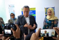 Walikota Tangsel Benyamin Davnie saat diwawancarai wartawan beberapa waktu lalu l Dok. Istimewa