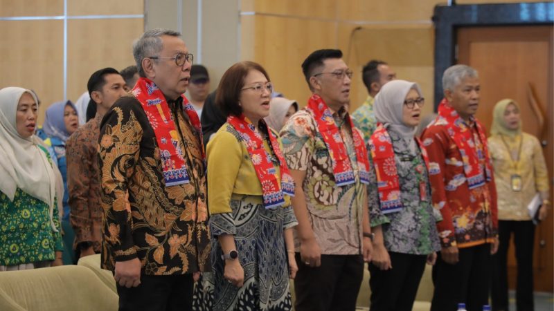 Walikota Tangsel Benyamin Davnie saat menghadiri peringatan ASEAN Dengue Day (ADD) Kota Tangerang Selatan Tahun 2026 di Aula Blandongan, Puspemkot Tangsel l Dok. Istimewa