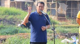 Bupati Tangerang Mochamad Maesyal Rasyid saat Korve Jumat Bersih di Desa Tobat, Kecamatan Balaraja l Dok. Istimewa