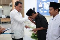 Bupati Tangerang Mochamad Maesyal Rasyid saat menghadiri Muscab IKA PMII Tangerang l Dok. Istimewa