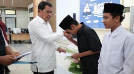 Bupati Tangerang Mochamad Maesyal Rasyid saat menghadiri Muscab IKA PMII Tangerang l Dok. Istimewa