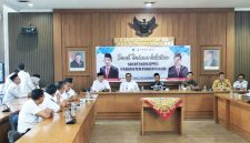 Fuhaira Amin saat sambutan pada acara Sertijab Sekwan di Ruang Bamus DPRD Pandeglang pada Rabu, 3 Juni 2026 | Dok. Red-BBC