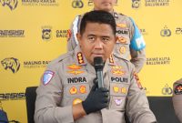 Kapolresta Tangerang Kombes Pol Andi Muhammad Indra Waspada Amirullah saat  menghadiri konferensi pers di Mapolresta Tangerang l Dok. Istimewa