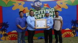 Disparbud Pandeglang meraih penghargaan sebagai stand terbaik di Exciting Banten Festival 2026 dan Kawasan Wisata Cikadu ditetapkan sebagai Kawasan Berbasis Kekayaan Intelektual 2025 l Dok. Guntur-BBC