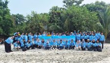 Foto bersama kegiatan penanaman pohon di Pulau Merak Kecil, Cilegon, Banten, Kamis, 16 Juni 2026 | Dok. Arise-BBC