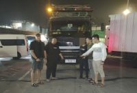 Truk yang diduga terlibat dalam kasus tabrak lari yang terjadi pada Minggu, 7 Juni 202 di KM 11, Desa Bitung Jaya, Kecamatan Cikupa l Dok. Istimewa