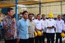 Kunjungan Wakil Presiden Gibran Rakabuming Raka ke PT. Terang Dunia Internusa Tbk (Pabrik UNITED E-Motor Plant 3) di Kecamatan Curug, Kabupaten Tangerang l Dok. Istimewa