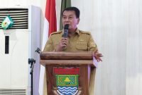 Bupati Tangerang Mochamad Maesyal Rasyid, saat menghadiri pencanangan Sensus Ekonomi 2026 di GSG Puspemkab Tangerang, Selasa, 23 Juni 2026 l Dok. Istimewa