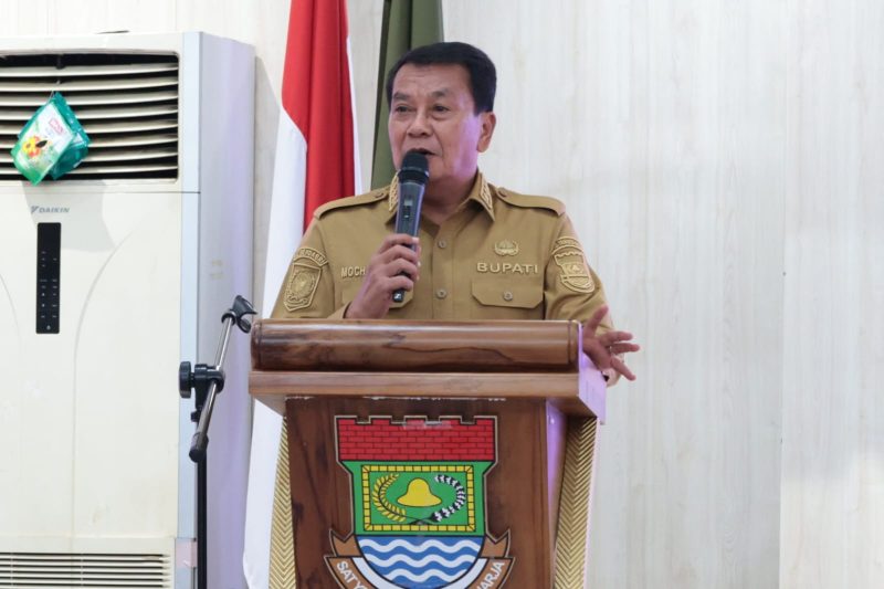 Bupati Tangerang Mochamad Maesyal Rasyid, saat menghadiri pencanangan Sensus Ekonomi 2026 di GSG Puspemkab Tangerang, Selasa, 23 Juni 2026 l Dok. Istimewa