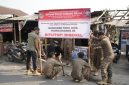 Satpol PP Kabupaten Tangerang tertibkan puluhan dan kios di kawasan eks tempat penampungan pasar sementara (TPPS) Pasar Cisoka l Dok. Istimewa