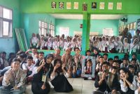 Sosialisasi pencegahan perundungan di Yayasan Pendidikan Islam Roudhatul Hikmah, Kecamatan Cikande l Dok. Istimewa