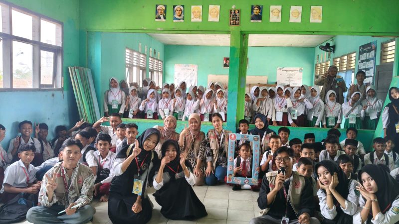 Sosialisasi pencegahan perundungan di Yayasan Pendidikan Islam Roudhatul Hikmah, Kecamatan Cikande l Dok. Istimewa